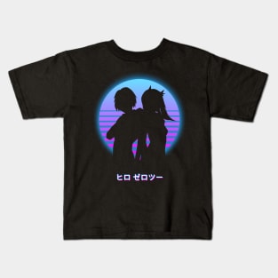 Draling In The Franxx - Retro 80s Kids T-Shirt